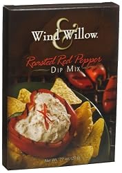 Wind & Willow Roasted Red Pepper Dip, .77-Ounce Boxes (Pack of 6)