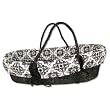 Trend Lab Moses Basket Set, Versailles Black and White