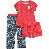 カーターズ Carter's/ 3ピースジャージパジャマ レッド スリープウェア 18ヶ月【並行輸入】