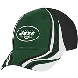 NFL Men's New York Jets End Zone Structured Flex Hat - Tw88Z (Multi, Small/Medium)
