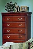Louis Philippe Cherry Drawer Chest