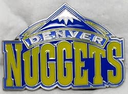 Denver Nuggets Enamel Belt Buckle, NBA Basketball Buckle