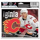 Jarome Iginla - Calgary Flames 5x6 Cling Decal