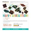 Amazon Gift Card - E-mail - Happy Graduation