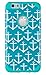 iPhone 6, DandyCase 2in1 Hybrid High Impact Hard Nautical Anchor Pattern + Teal Silicone Case Cover for Apple iPhone 6 (4.7