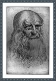 Historic Print (S): [Leonardo da Vinci, 1452-1519, head, facing right]