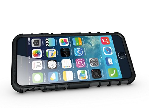 THE MUST HAVE iPhone 6 PLUS Case 5.5 inches. Non Slip KICKSTAND Case, Ultra Thin Protection, Slim Lightweight, Shockproof Dual Hybrid Case, Soft Inner Protection, Hard Outer Shell, Unsurpassed Guarantee!