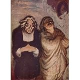 Honoré Daumier (Scene from a comedy by Molière) Art Poster Print - 11x17
