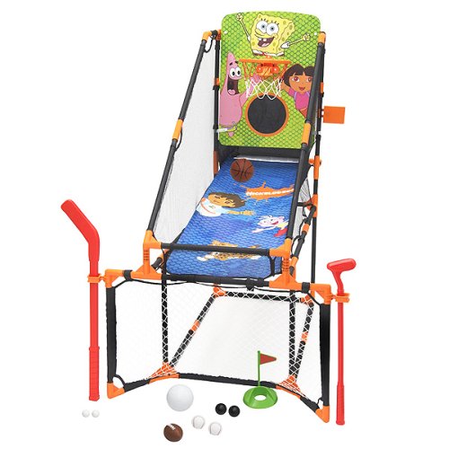 Childrens Toyshop  Toys : Nickelodeon 6-in-1 Game Center