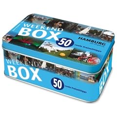 Weekend-Box Hamburg: 50 coole Freizeittipps. Blechdose mit 50 Karten