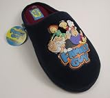 Mens Family Guy Mules Slippers Navy Blue Sizes Small (7/8), Medium (9/10), Large (11/12)