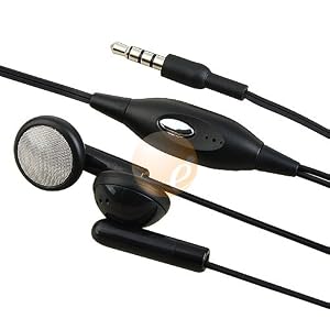 BLACK Hands-free Retractable Stereo Headset w/ Mic for Apple iPad / iPhone / iPhone 3G 8GB / 16GB / iPod Touch Gen2 / iPod Nano Gen4 / iPod Classic 120GB