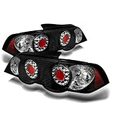 02-04 Acura Rsx Euro Led Taillights - Black 