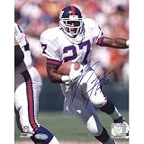 Steiner Sports NFL Rodney Hampton Giants Rushing Autographed 8-by-10-Inch Photograph