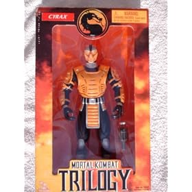 1998 Mortal Kombat Trilogy Cyrax 10 Inches Tall Super Action Figure by Mortal Kombat