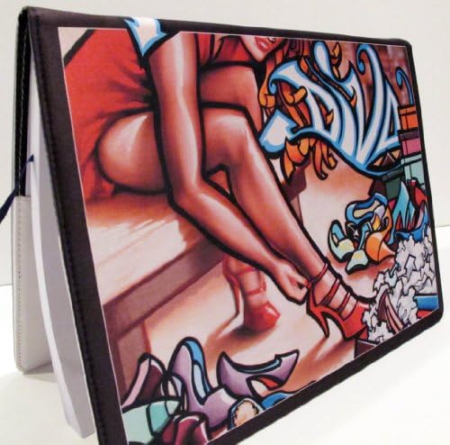 Custom Printed Sketchbook "Diva" Designed By Graffiti and Pop-Art Artist Erni Vales