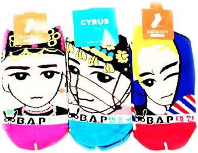 B.A.P 3 Pairs Kpop Socks (SEND FROM USA)