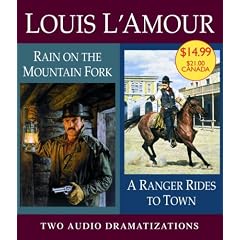  A Ranger Rides to Town Rain on a Mountain Fork (Louis L