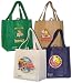 The Simpsons Reusable Grocery Shopping Bags(8 Pack) Eco Friendly Shopping Bags