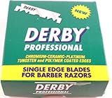 Derby Professional Single Edge Razor Blades, 100 Count (Pack of 2)