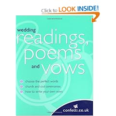 Wedding Readings, Poems and Vows (Confetti)