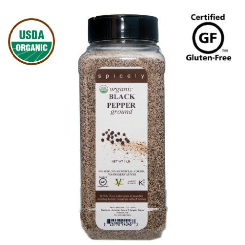 Spicely 100% Organic and Certified Gluten Free, 