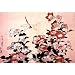 Katsushika Hokusai Chinese Bell Flowers and a Happy Dragon-fly Art Poster Print - 13x19