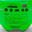 Speakal iPom 2.1 Stereo Speaker with 12W Subwoofer for MP3 Players (Green)