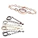 Sany popular Crystal Living Memory Locket Bracelet For Floating Charms NEW