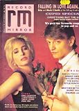 RECORD MIRROR MAGAZINE BACK ISSUE 13/02/1988 ERIC CLAPTON - 3 MUSTAPHAS 3 - THREE JOHNS - PERE UBU - DEBBIE GIBSON