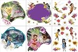 Blue Mountain Wallcoverings 31420700 Very Fairy Tinker Bell Self-Stick Decorating Kit