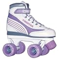 Girl's Roller Derby Firestar Quad Skate - Lavender/ White (3)