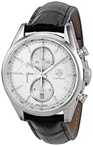 Big Sale Tag Heuer Men's CAR2111.FC6266 Carrera Silver Dial Dress Watch