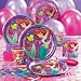 Party Supplies - Little Mermaid Party Supplies - Deluxe Pack