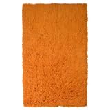 Premium Flokati Rug - Orange (5x8')