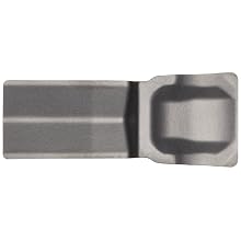 Sandvik Coromant Q-CUTTER  Carbide Milling Insert, 330.20 Style, Rectangular, H13A Grade, Uncoated