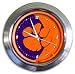 Clemson University Tigers New Neon Light Wall Clock