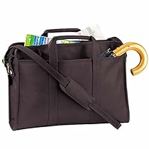 Royce Leather Soft-Sided Briefcase (Black)
