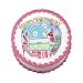 Edible Shopping Girl Layon Cake Decoration