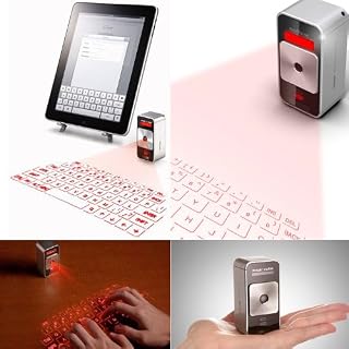 Celluon レーザー投影式キーボード Magic Cube シルバー Bluetooth USB keyboard