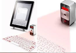 Celluon レーザー投影式キーボード Magic Cube シルバー Bluetooth USB keyboard