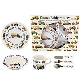 Emma Bridgewater Men at Work 6 Piece Melamine Gift Set