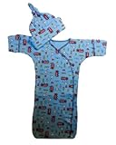Dalmatian Firetrucks Bunting Gown Set