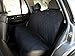 Pet Krewe Pet Car Seat Cover With Seat Anchors for Cars, Trucks, and Suv's - WaterProof & NonSlip Backing (Black)