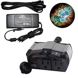 HQRP Car Charger DC AC Laptop Travel Adapter Power Inverter for HP Pavilion DV6700 DV6701 DV6702 DV6703 DV6704 plus HQRP Mousepad