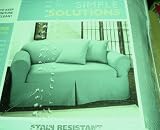51oP9T4OexL. SL160  SLIP COVER SOFA TWILL SIMPLE SOLUTIONS SAGE