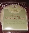 Natural Organic Cotton Washable Nursing Pads-6pk [Baby Product]