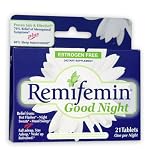 Enzymatic Therapy - Remifemin Good Night - Herbal Menopause Relief, Estrogen Free - 21 Tablets