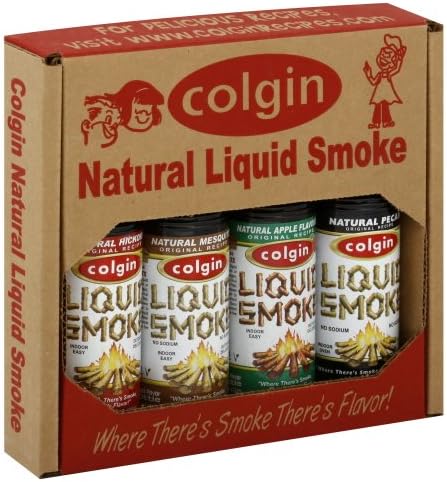 Colgin Assorted Liquid Smoke Gift Box 4.0 OZ(Pack of 6)