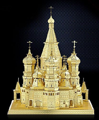 Metal 3D Laser Cut Vasily church Model Kit